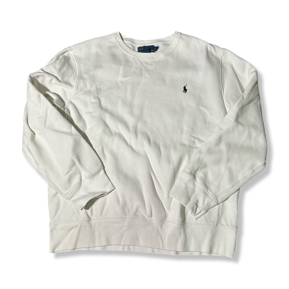 Polo by Ralph Lauren Men's White Sweater